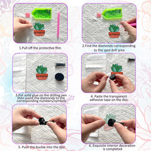 Load image into Gallery viewer, 6Pcs Animal Diamond Painting Car Air Vent Clips Diamond Painting Car Inter Decor