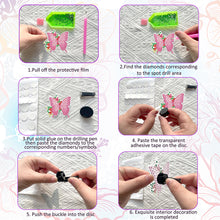 Load image into Gallery viewer, 6Pcs Animal Diamond Painting Car Air Vent Clips Diamond Painting Car Inter Decor