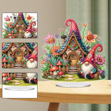 Load image into Gallery viewer, Acrylic Special Shaped Forest Hut Table Top Diamond Painting Ornament Art Kits