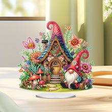 Load image into Gallery viewer, Acrylic Special Shaped Forest Hut Table Top Diamond Painting Ornament Art Kits