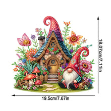 Load image into Gallery viewer, Acrylic Special Shaped Forest Hut Table Top Diamond Painting Ornament Art Kits