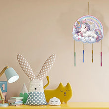Load image into Gallery viewer, Cartoon Diamond Art Sun Catcher Double Sided DIY Crystal Wind Chimes Pendant Kit