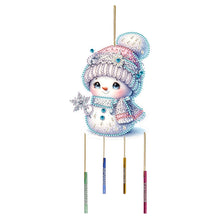 Load image into Gallery viewer, Cartoon Diamond Art Sun Catcher Double Sided DIY Crystal Wind Chimes Pendant Kit