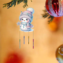 Load image into Gallery viewer, Cartoon Diamond Art Sun Catcher Double Sided DIY Crystal Wind Chimes Pendant Kit
