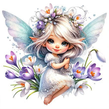Load image into Gallery viewer, Diamond Painting - Full Round - tulip girl (30*30CM)