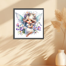 Load image into Gallery viewer, Diamond Painting - Full Round - tulip girl (30*30CM)