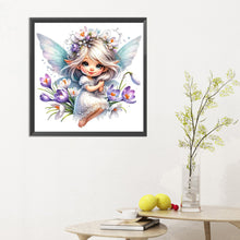 Load image into Gallery viewer, Diamond Painting - Full Round - tulip girl (30*30CM)