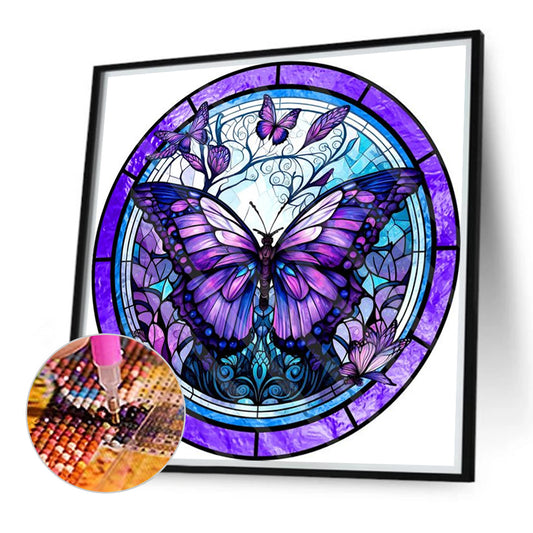Diamond Painting - Full Round - glass art (40*40CM)