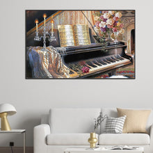 Load image into Gallery viewer, AB Diamond Painting - Full Round - classical piano (80*50CM)