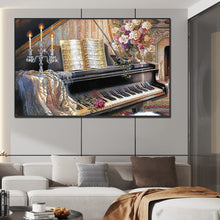 Load image into Gallery viewer, AB Diamond Painting - Full Round - classical piano (80*50CM)