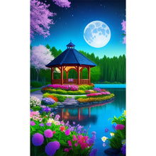 Load image into Gallery viewer, AB Diamond Painting - Full Round - garden at night (40*65CM)