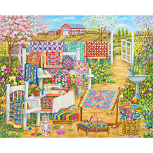 Load image into Gallery viewer, AB Diamond Painting - Full Round - Small courtyard scenery (50*40CM)