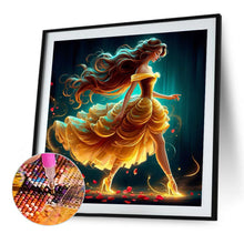Load image into Gallery viewer, Diamond Painting - Full Round - dancing princess belle (40*40CM)