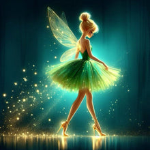 Load image into Gallery viewer, Diamond Painting - Full Round - Dancing Tinker Bell Princess (40*40CM)
