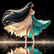 Load image into Gallery viewer, Diamond Painting - Full Round - dancing princess pocahontas (40*40CM)