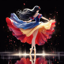 Load image into Gallery viewer, Diamond Painting - Full Round - dancing snow white (40*40CM)