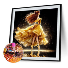 Load image into Gallery viewer, Diamond Painting - Full Round - dancing princess belle (40*40CM)