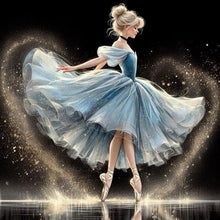 Load image into Gallery viewer, Diamond Painting - Full Round - dancing princess cinderella (40*40CM)