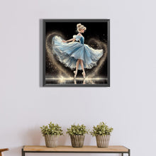 Load image into Gallery viewer, Diamond Painting - Full Round - dancing princess cinderella (40*40CM)