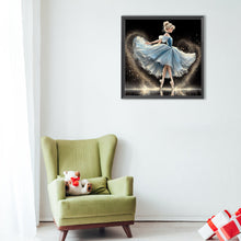Load image into Gallery viewer, Diamond Painting - Full Round - dancing princess cinderella (40*40CM)