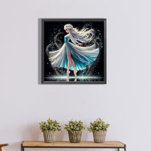 Load image into Gallery viewer, Diamond Painting - Full Round - dancing princess elsa (40*40CM)