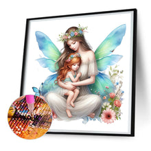 Load image into Gallery viewer, Diamond Painting - Full Round - Butterfly mother's embrace (30*30CM)