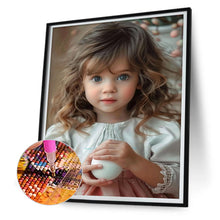 Load image into Gallery viewer, Diamond Painting - Full Round - girl (30*40CM)