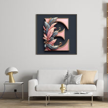 Load image into Gallery viewer, Diamond Painting - Full Round - Feather letter E (40*40CM)