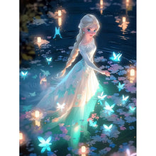 Load image into Gallery viewer, Diamond Painting - Full Round - Princess Elsa (40*50CM)