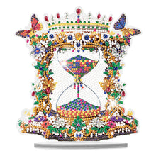 Load image into Gallery viewer, Hourglass Special Shaped Diamond Painting Desktop Ornaments Kit Home Table Decor