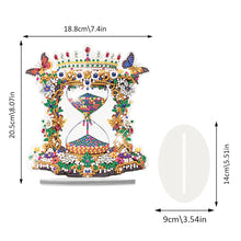 Load image into Gallery viewer, Hourglass Special Shaped Diamond Painting Desktop Ornaments Kit Home Table Decor