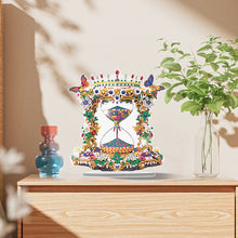 Load image into Gallery viewer, Hourglass Special Shaped Diamond Painting Desktop Ornaments Kit Home Table Decor