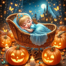 Load image into Gallery viewer, Diamond Painting - Full Round - sleeping princess anna (40*40CM)