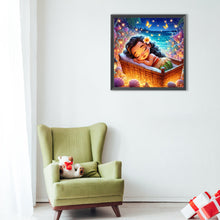 Load image into Gallery viewer, Diamond Painting - Full Round - sleeping princess moana (40*40CM)