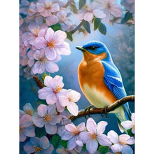 Load image into Gallery viewer, Diamond Painting - Full Round - branch bird (30*40CM)