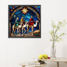 Load image into Gallery viewer, Diamond Painting - Full Round - glass art king (30*30CM)