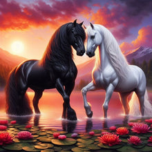 Load image into Gallery viewer, Diamond Painting - Full Round - horse (30*30CM)