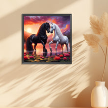 Load image into Gallery viewer, Diamond Painting - Full Round - horse (30*30CM)