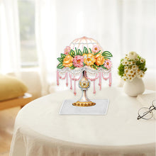 Load image into Gallery viewer, Flower Lamp Special Shaped Colorful Desktop Diamond Art Kits Bedroom Table Decor