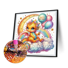 Load image into Gallery viewer, Diamond Painting - Partial Special Shaped - rainbow cloud dragon (30*30CM)