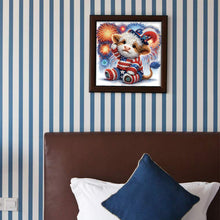 Load image into Gallery viewer, Diamond Painting - Partial Special Shaped - Independence day fireworks (40*40CM)