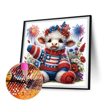 Load image into Gallery viewer, Diamond Painting - Partial Special Shaped - Independence day fireworks (40*40CM)