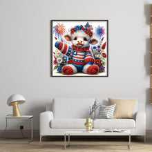 Load image into Gallery viewer, Diamond Painting - Partial Special Shaped - Independence day fireworks (40*40CM)