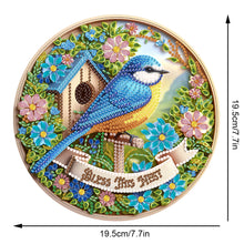 Load image into Gallery viewer, Acrylic Animal Diamond Art Hanging Pendant Colorful Diamond Painting Home Decor