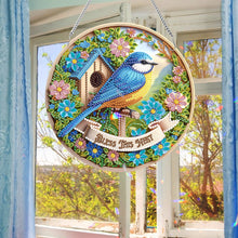 Load image into Gallery viewer, Acrylic Animal Diamond Art Hanging Pendant Colorful Diamond Painting Home Decor