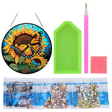 Load image into Gallery viewer, Acrylic Animal Diamond Art Hanging Pendant Colorful Diamond Painting Home Decor