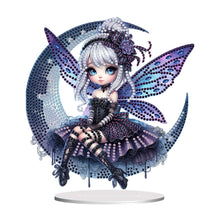 Load image into Gallery viewer, Acrylic Fairy Girl Desktop Diamond Art Kits Diamond Painting Tabletop Decoration