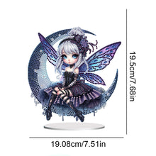 Load image into Gallery viewer, Acrylic Fairy Girl Desktop Diamond Art Kits Diamond Painting Tabletop Decoration