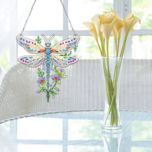 Load image into Gallery viewer, Acrylic Bird Butterfly Dragonfly Diamond Painting Hanging Decorations Home Decor