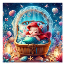 Load image into Gallery viewer, Diamond Painting - Full Round - disney princess the little mermaid (40*40CM)